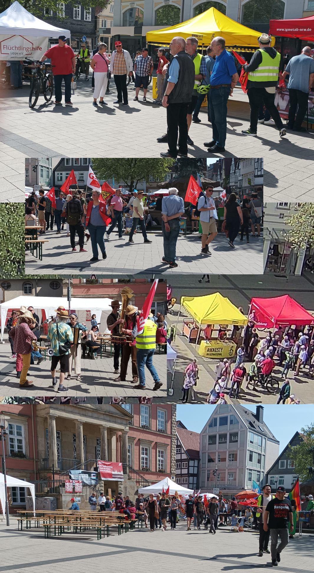 Solidaritätsfest zum 1. Mai in Detmold
