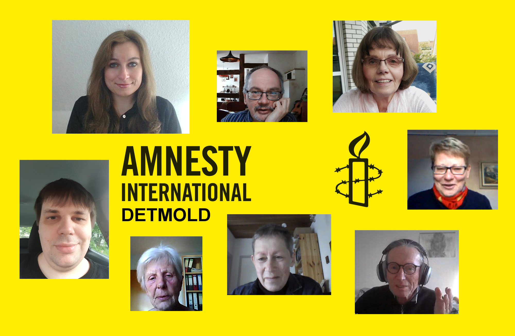 Amnesty-Gruppe Detmold im Juni 2021