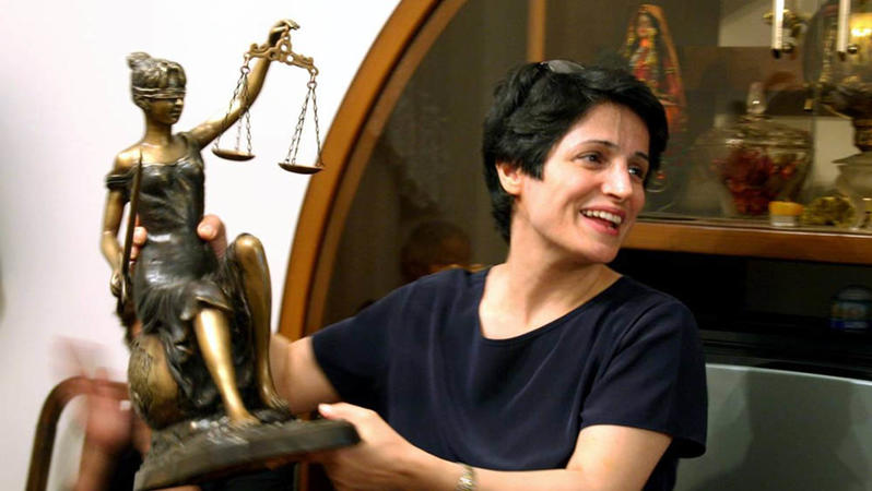 Die iranische Anwältin Nasrin Sotoudeh